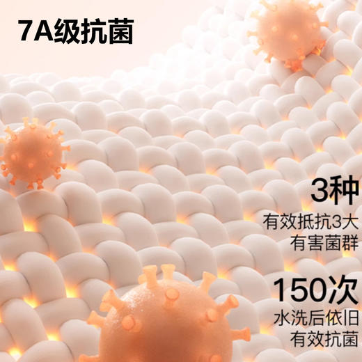 雪中飞7A抗菌羽绒羊绒蚕丝蛋白打底衫 双面磨绒 锁住温暖 8802 商品图5