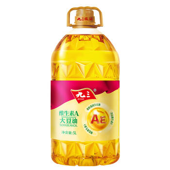 九三 非转基因  维生素A 大豆油 一级 5L /粮油调味 /食用油 /大豆油 商品图2