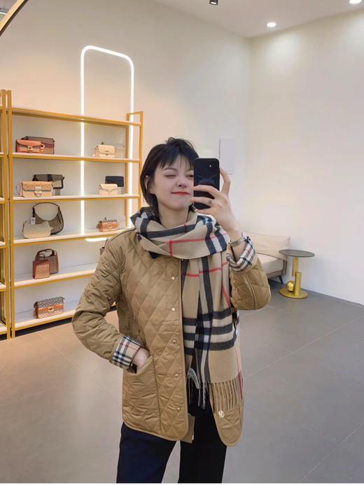 B家热销的同款“黄金甲”菱格棉服 商品图5