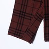 T5073SDSA男士秋冬新款痞帅男装潮牌复古撞色格纹格子立领长袖T恤百搭 商品缩略图3