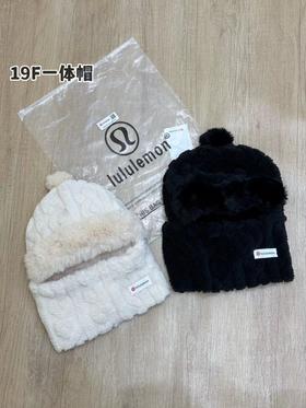 D120831实用款2025冬季新套头围脖+防寒面罩+毛线帽三合一保暖针织帽