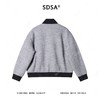 26Q8829SDSA秋冬新款痞帅男装老钱风羽绒服拉链撞色立领商务外套百搭时尚 商品缩略图5