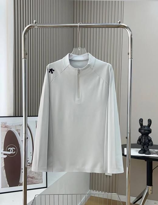 D120816新款立领半拉链加绒卫衣男士运动休闲百搭上衣 商品图6