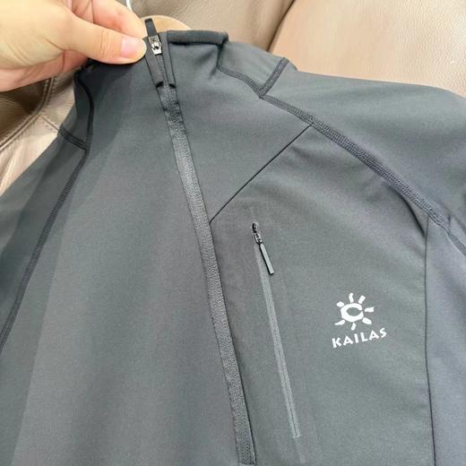 D120815秋冬款上新男女情侣款简约大气加绒半拉链卫衣 商品图7