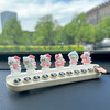 赠送专用香棒【可爱卡通造型❗️旋转隐藏保护隐私】粉萌凯蒂猫临时停车号码牌可爱KT猫女挪车电话牌香薰车内装饰摆件。jb 商品缩略图1