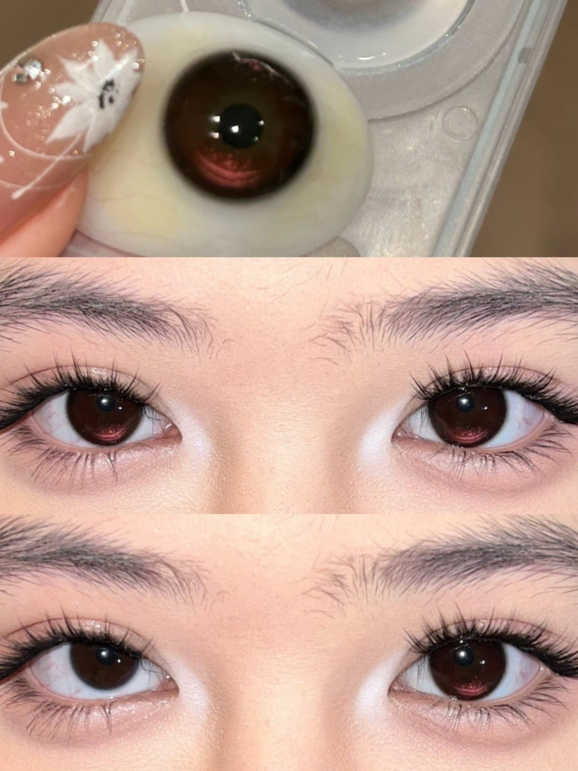 Mixmixx月抛/日抛-娇憨千金（红黑） 14.2