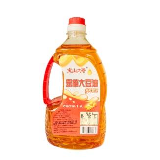 宝山大哥 汤原笨榨大豆油1.5L/桶（H）
 商品图0