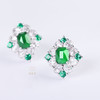 【四方如意】翡翠耳钉-EZ2405092 商品缩略图3