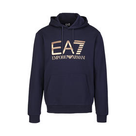 【超惠秒】Armani EA7 男士运动休闲全棉连帽卫衣外套 12455