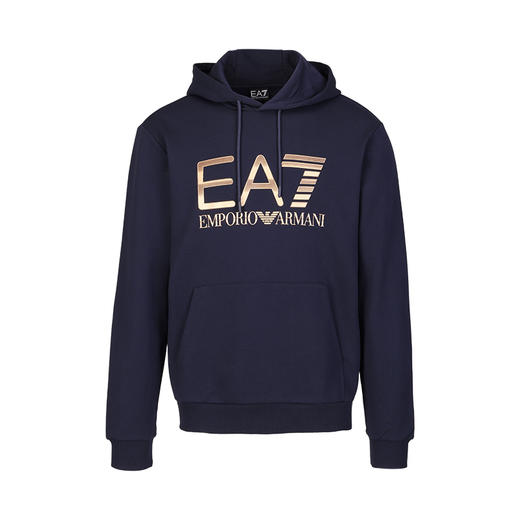 【超惠秒】Armani EA7 男士运动休闲全棉连帽卫衣外套 12455 商品图0