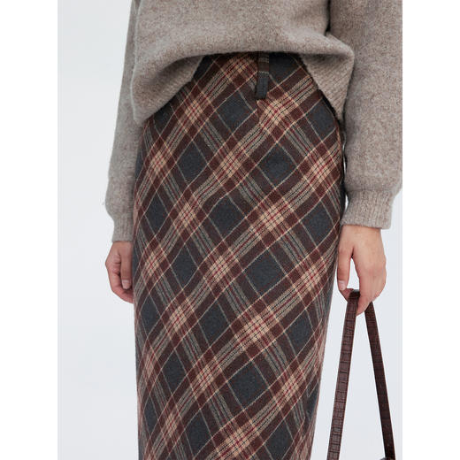 HeyDress斜裁修身包臀铅笔裙 商品图2