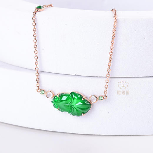 【鱼悦】翡翠鱼项链-XL12410069 商品图5