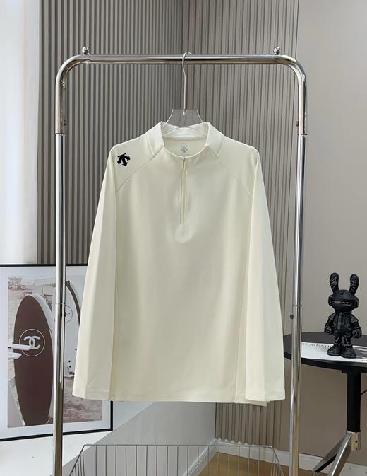 D120816新款立领半拉链加绒卫衣男士运动休闲百搭上衣 商品图5