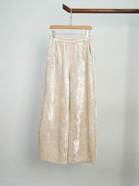 X&F258616Z丝绒裤子