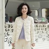 西子/【安徒生】90白鹅绒800+蓬松度小香风压胶绗缝羽绒服/YRYF0359 商品缩略图0