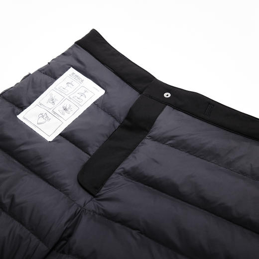 吃茶去chichaqu25秋冬重磅羽绒长裤伞兵裤户外防泼水防风保暖山系 商品图3