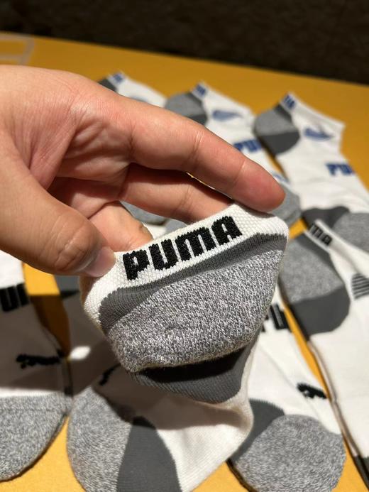 D120841无骨网眼设计一卡8双男士毛巾底短袜 商品图8