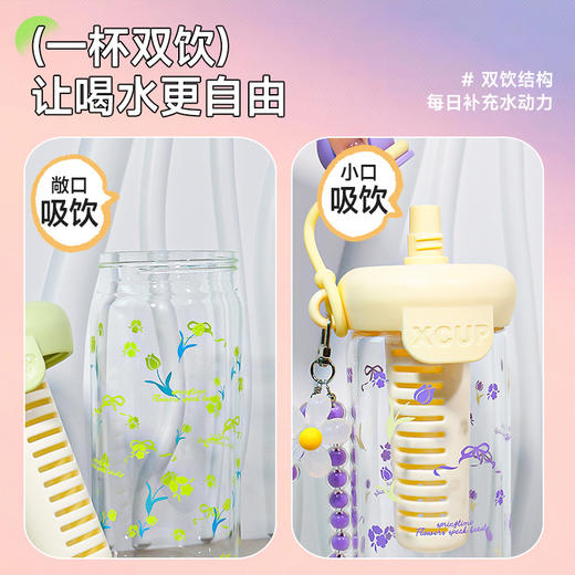 春日花花耐高温水杯 商品图2