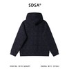 SDSA秋冬新款痞帅男装潮流高街提花格子撞色拉链连帽卫衣外套百搭 商品缩略图5