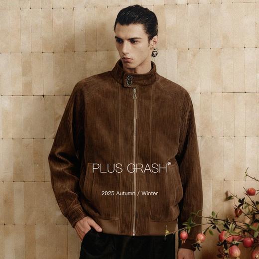 PLUS CRASH冬季新款灯芯绒加厚复古高级感百搭保暖老钱外套男女款 商品图1