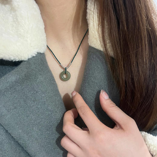 新年款《同心圆》新疆和田玉挂件  同心同德  情谊长存  圆满和谐  好运连连 商品图4