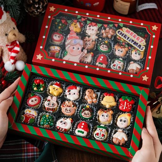 【预售23-24发货~】圣诞节·mini马卡龙礼盒（18颗装·6种口味） 商品图0