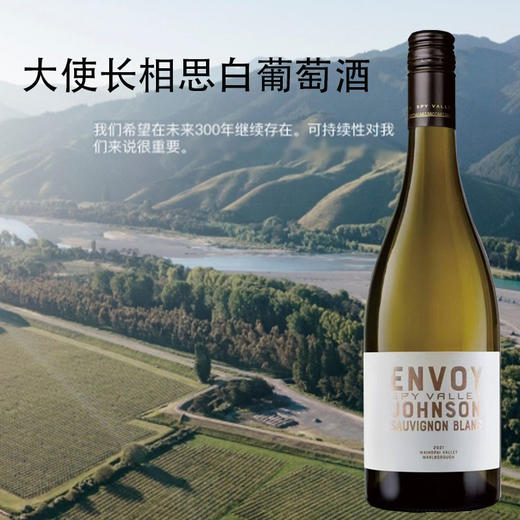 碟谷新西兰马尔堡大使长相思白葡萄酒750ml清新果香口感醇厚 商品图1