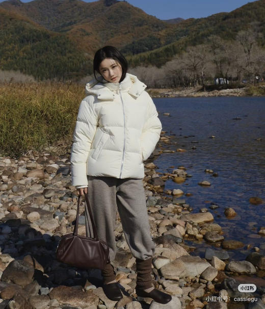 原单正品MA*KAGE女士连帽羽绒服120801 商品图11