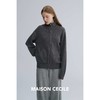 MAISON CECILE 两色|羊毛厚织极简立领通勤保暖百搭拉链针织外套 商品缩略图4