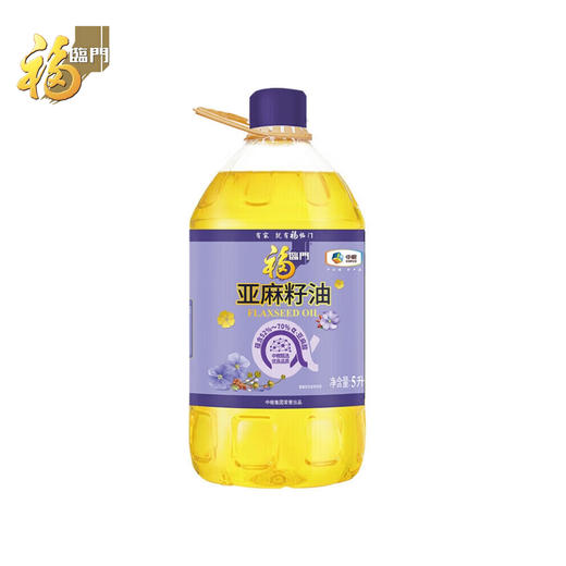 【自营】 福临门 亚麻籽油 5L 商品图0