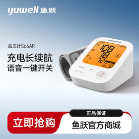 鱼跃电子血压计臂式高精准血压测量仪S66AR