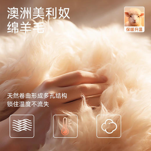 雀说 羊毛打底裤女秋冬季加绒加厚保暖连裤袜S2509-5 商品图1