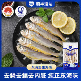 【深海野生捕捞 】鲜到鲜得 三去小黄鱼 400g*5包 肉质鲜嫩