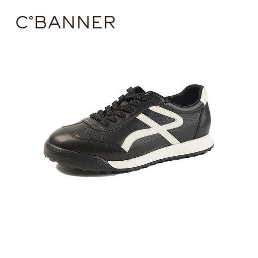 千百度2026春季男鞋质感精致鞋面阿甘鞋A26130122 商品图0