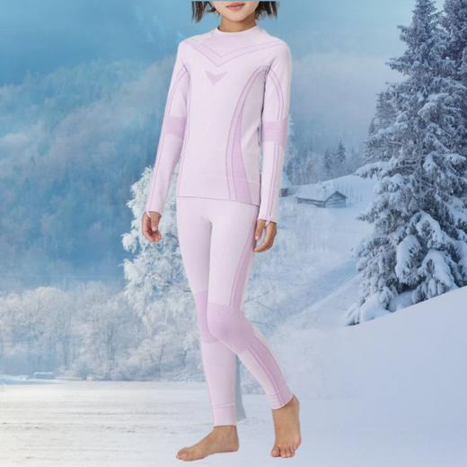 纳趣儿童运动保暖内衣套装功能滑雪压缩内衣裤速干排汗 商品图2