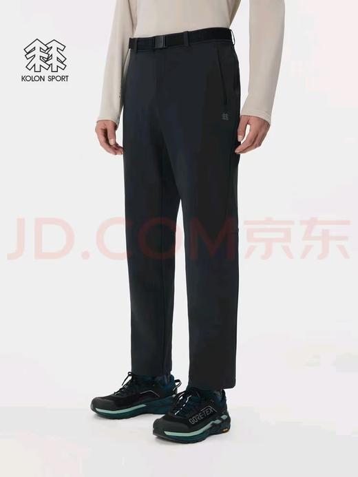 可隆男士户外运动软壳裤防泼水防风加绒长裤 商品图0