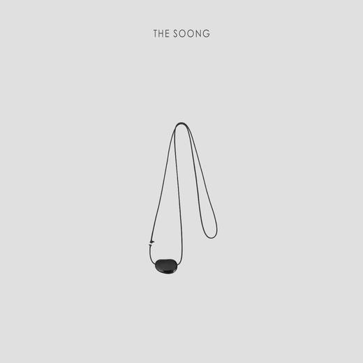 THESOONG|"吊坠项链"手工编织经浸定型蜡绳调节扣项链HWZB7919 商品图0