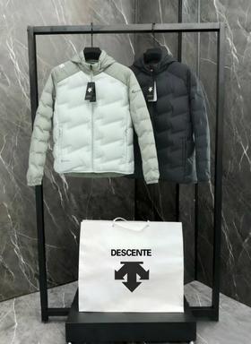 D120823冬新款防风防水连帽轻薄羽绒服男女同款