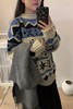 HAYES 撞色提花高级慵懒感套头毛衣 21966 商品缩略图2