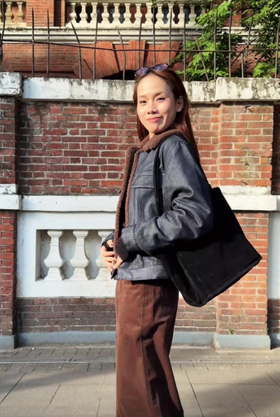 姐妹冬日出行fitcheck*牛仔外套的两种表达 🩵
