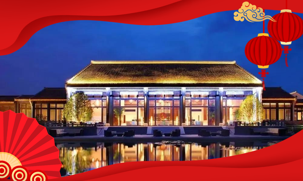 ★新春团圆宴★ ¥ 6888起/套【无锡梁鸿湿地丽笙度假酒店】享2晚3间高级房+6人除夕年夜饭+年初一6人晚餐+免费棋牌+新年烟花秀！另有8人和10人可选~有效期2026年2月16日-2月21日