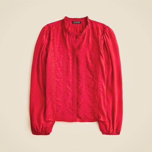 Jcrew法式蕾丝衬衫 原价1500，现在只要￥399直邮到手 商品图4