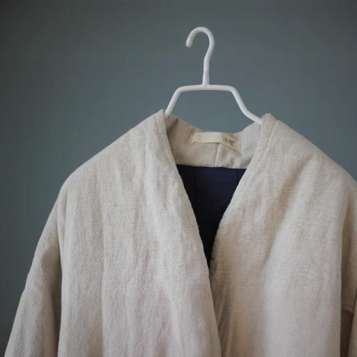 百媚生 夹棉加厚外套小婉约文艺气质棉衣05086 商品图3