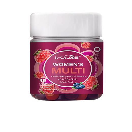 L-CALORIE-WOMEN'S-MULTI软糖80克红瓶白盖厂家直销保证正品 商品图4