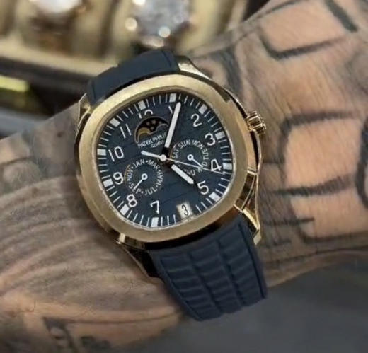 PPF factory ，高版本2026新款➕百达翡丽Aquanaut系列推出首款新增便捷实用的复杂功能腕表 5261-001 笑脸雷王➕男女适配，腕表⌚️尺寸39.9mm，正品原版开模，做工精良❕❕ 商品图5