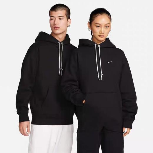 D120859加绒小logo刺绣小勾休闲潮流套头帽衫 商品图9