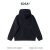 SDSA男士秋冬新款痞帅男装休闲百搭菱形格提花设计拉链连帽卫衣潮 商品缩略图4