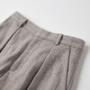 ROMI STUDIO“自我轮廓”羊毛混纺倒褶斜纹极简休闲西裤 RWCWXG5345 商品缩略图2