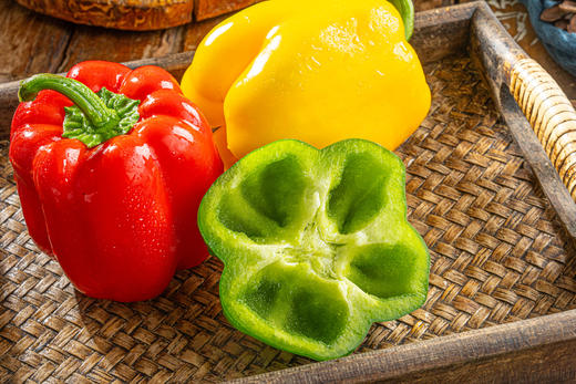 【三色水果彩椒】小身量，营养多！一款适合中国人体质的水果彩椒!拿它来当饭后水果都没问题!-QDMN 商品图5