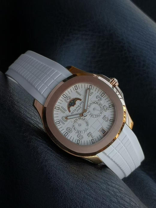 PPF factory ，高版本2026新款➕百达翡丽Aquanaut系列推出首款新增便捷实用的复杂功能腕表 5261-001 笑脸雷王➕男女适配，腕表⌚️尺寸39.9mm，正品原版开模，做工精良❕❕ 商品图12